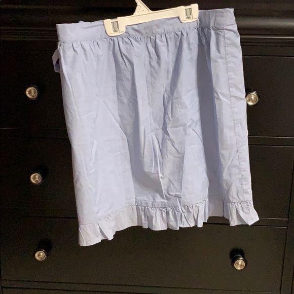 NWT Blue Wrap Skirt - Picture 2 of 4